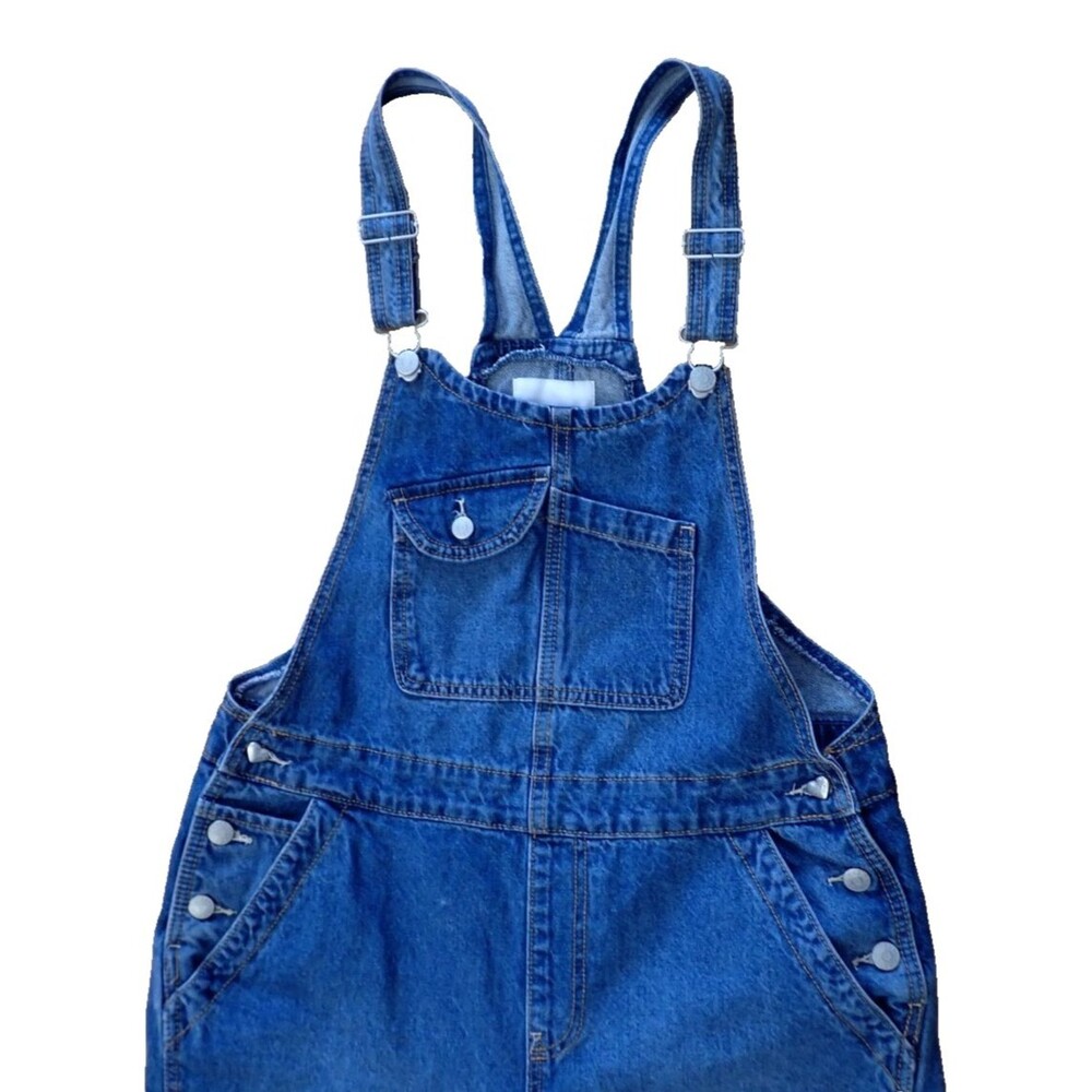 Celebrity Pink Women's Jean Size Medium Overalls Medium Wash Coveralls Jr's MINT - Picture 4 of 16